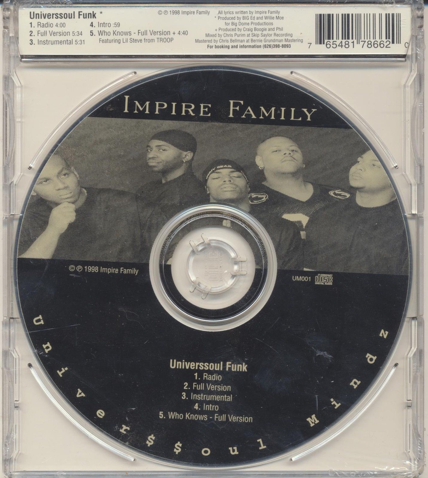 Impire Family Universsoul Mindz g-rap